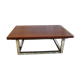 Table basse relevable et extensible fin 70’s