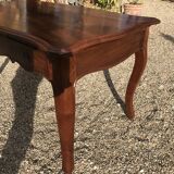 Louis XV-style mahogany desk