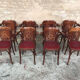 Bistro armchairs, bentwood, Scheepers, made in Belgium