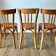 Set of 3 Luterma bistro chairs 50s