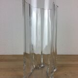 Vase Orrefors in crystal 27 cm, Scandinavian
