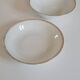 Pair of Limoges porcelain salad bowls