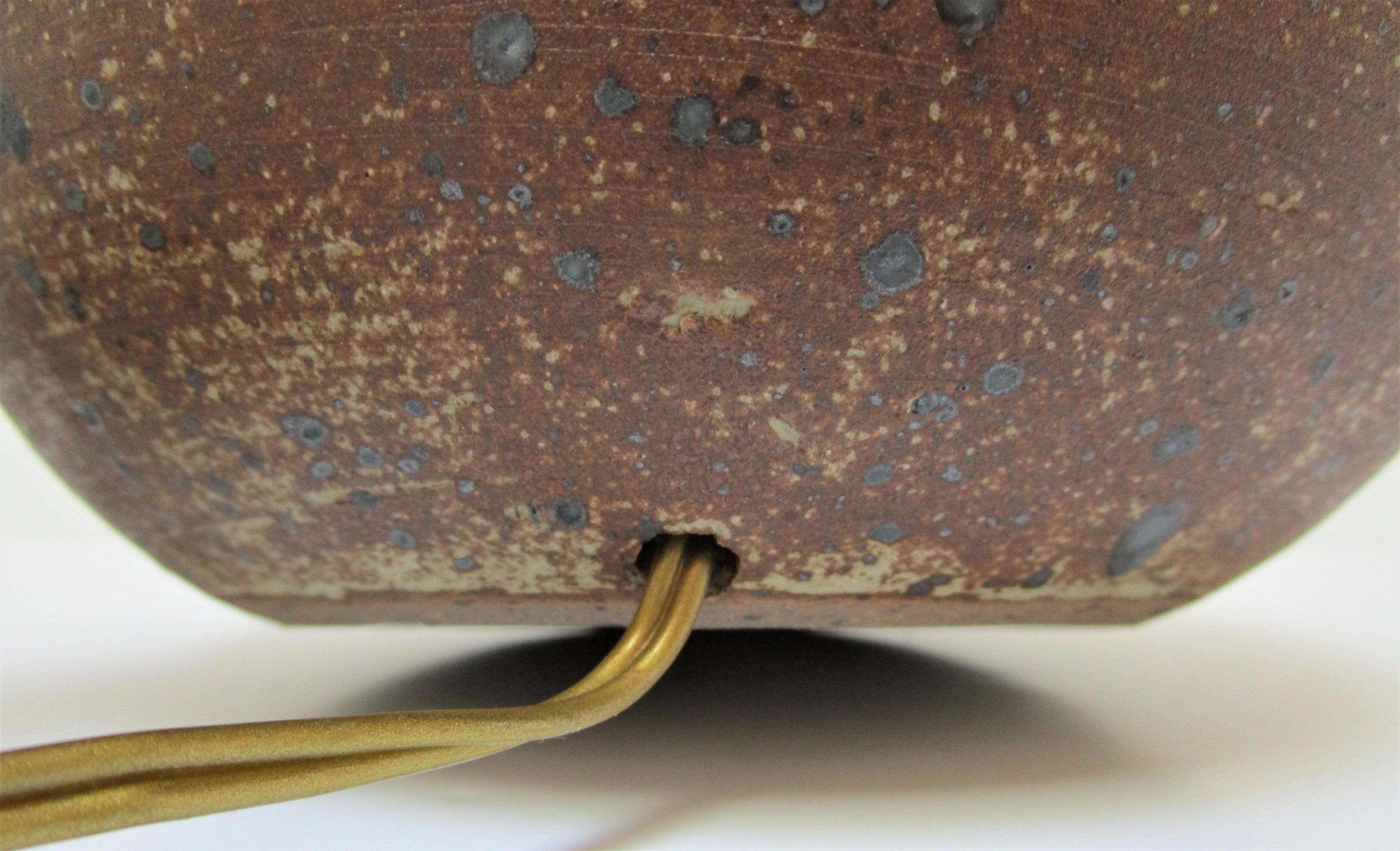 Vintage  pyrity sandstone lamp foot 60/70