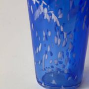 Vase en verre soufflé signé Martine Durand-Gasselin