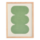 Peinture abstraite sur papier - signée Eawy