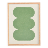 Peinture abstraite sur papier - signée Eawy