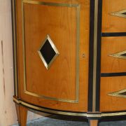 Buffet Demi-lune Satinwood & Laiton Colombo Mobili