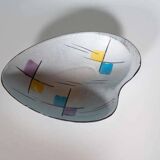 Art Deco bonbonnière from West Germany in ceramic, vintage.