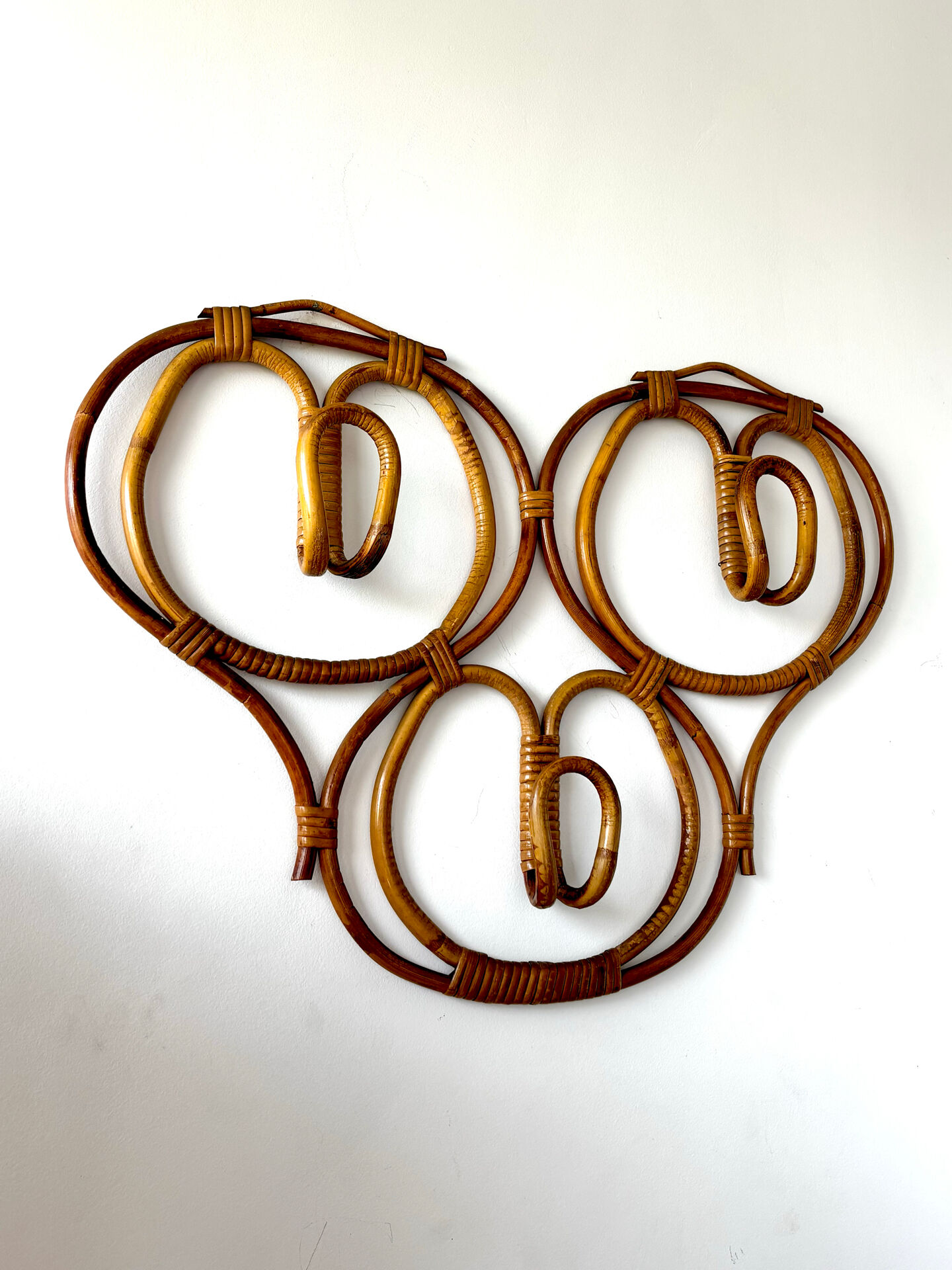 Franco Albini rattan coat rack 1960
