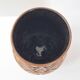 Vintage tripod vase with lizards 1960 jasba ceramic 60s 1960s maya tiki
