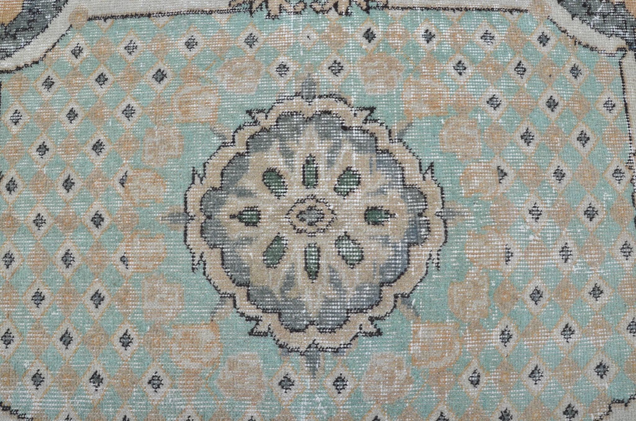 Oushak Turkish Vintage Rug sku 3244
