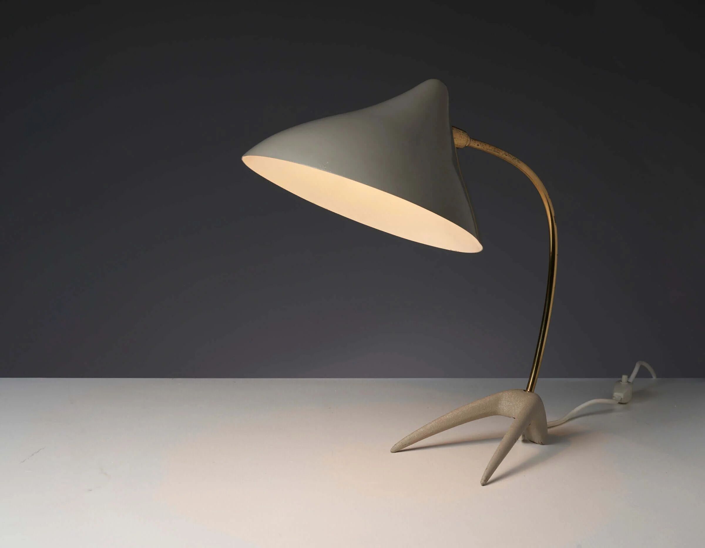 'Crowfoot' desk lamp by Karl-Heinz Kinsky