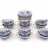 Hutschenreuther Service - Blue Onion -  Set for 12 (94 pieces)