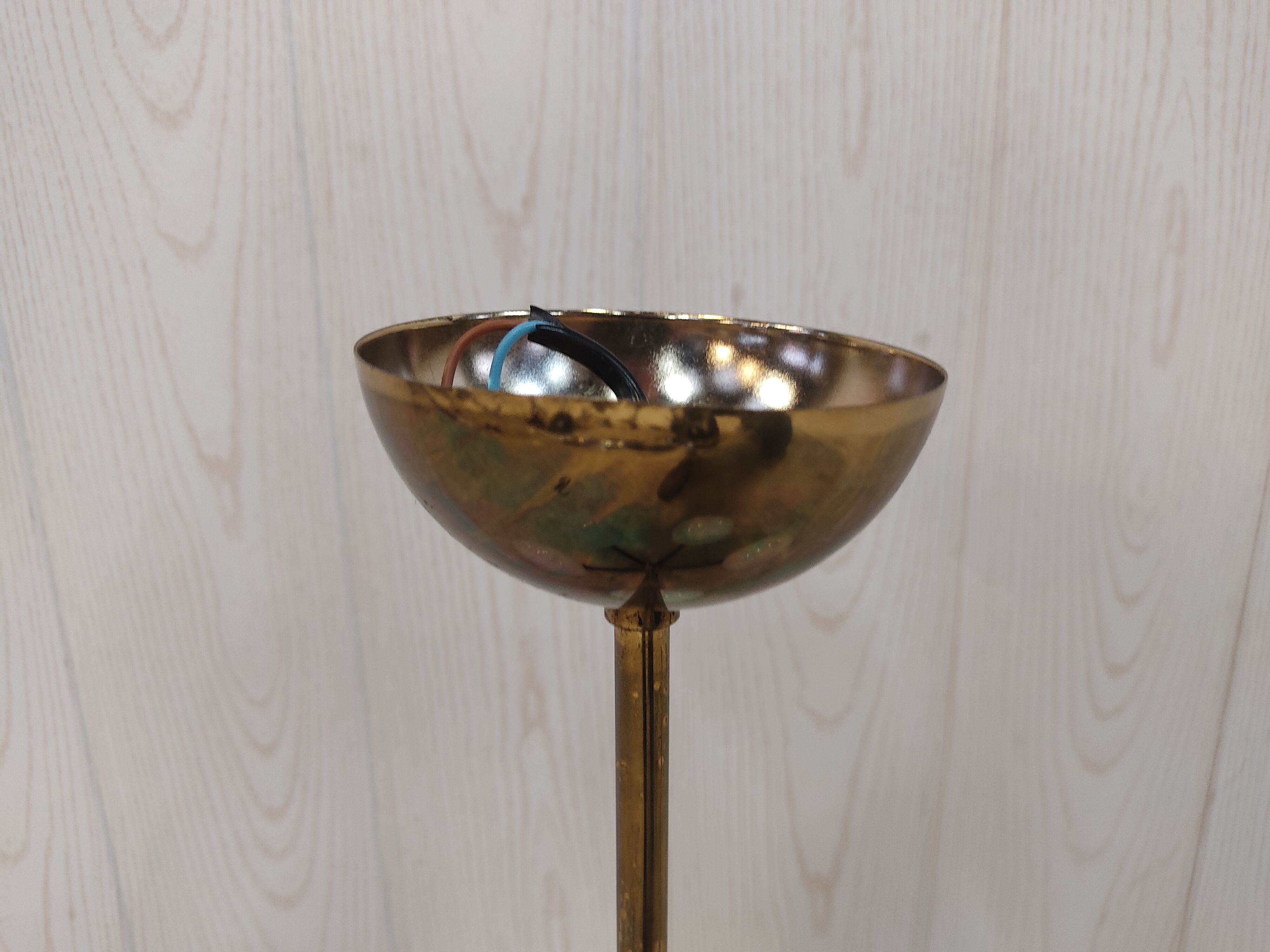 Vintage chandelier 5 burners 70s