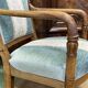 Restoration period armchair in 19th century cherry