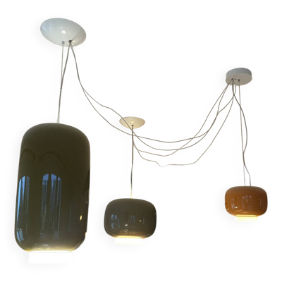 3 suspensions Chouchin Foscarini