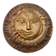 Bronze Sun 6 / wall sculpture, 1950s