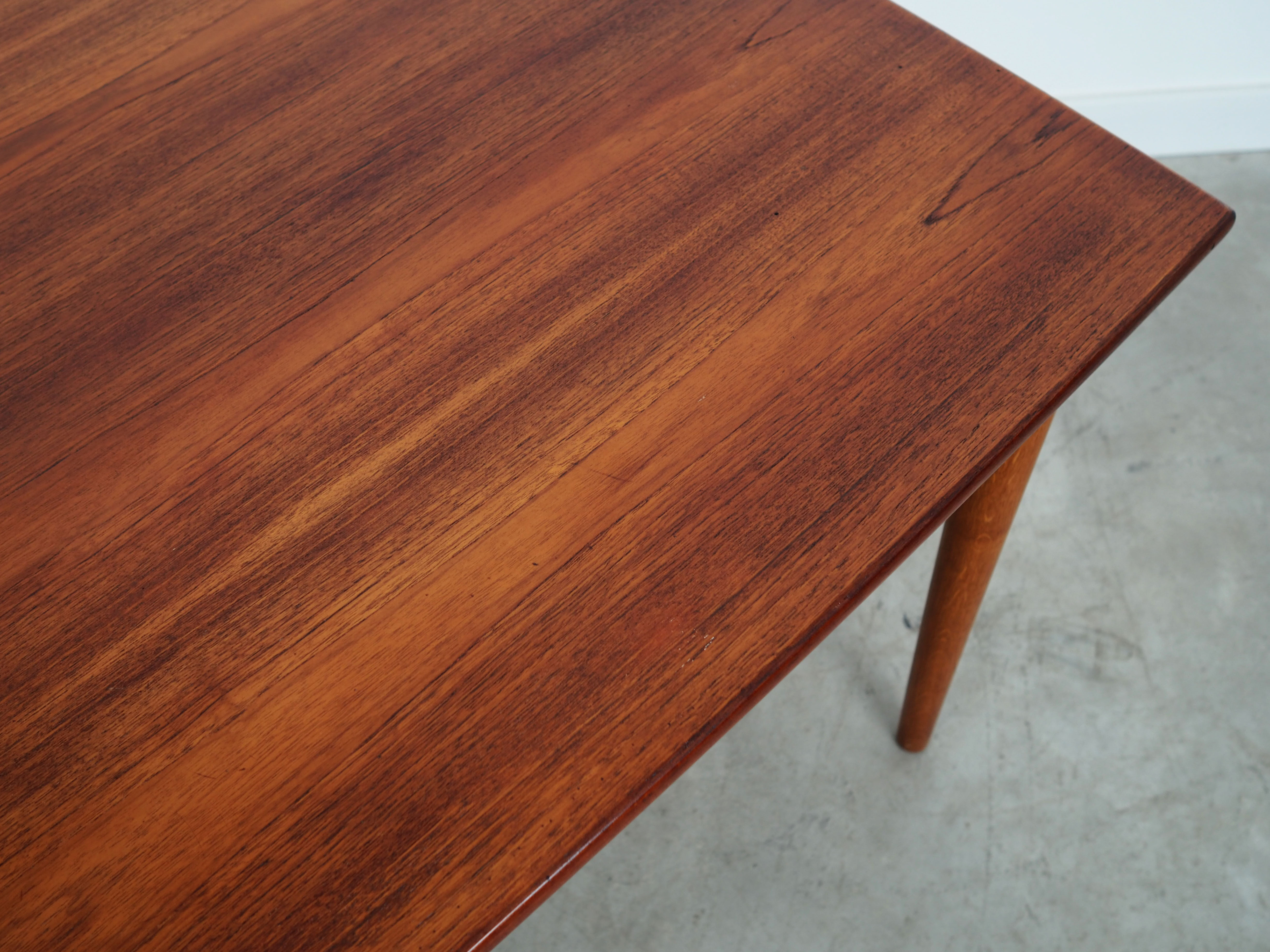 Teak table, danish design, 1970s, production: denmark