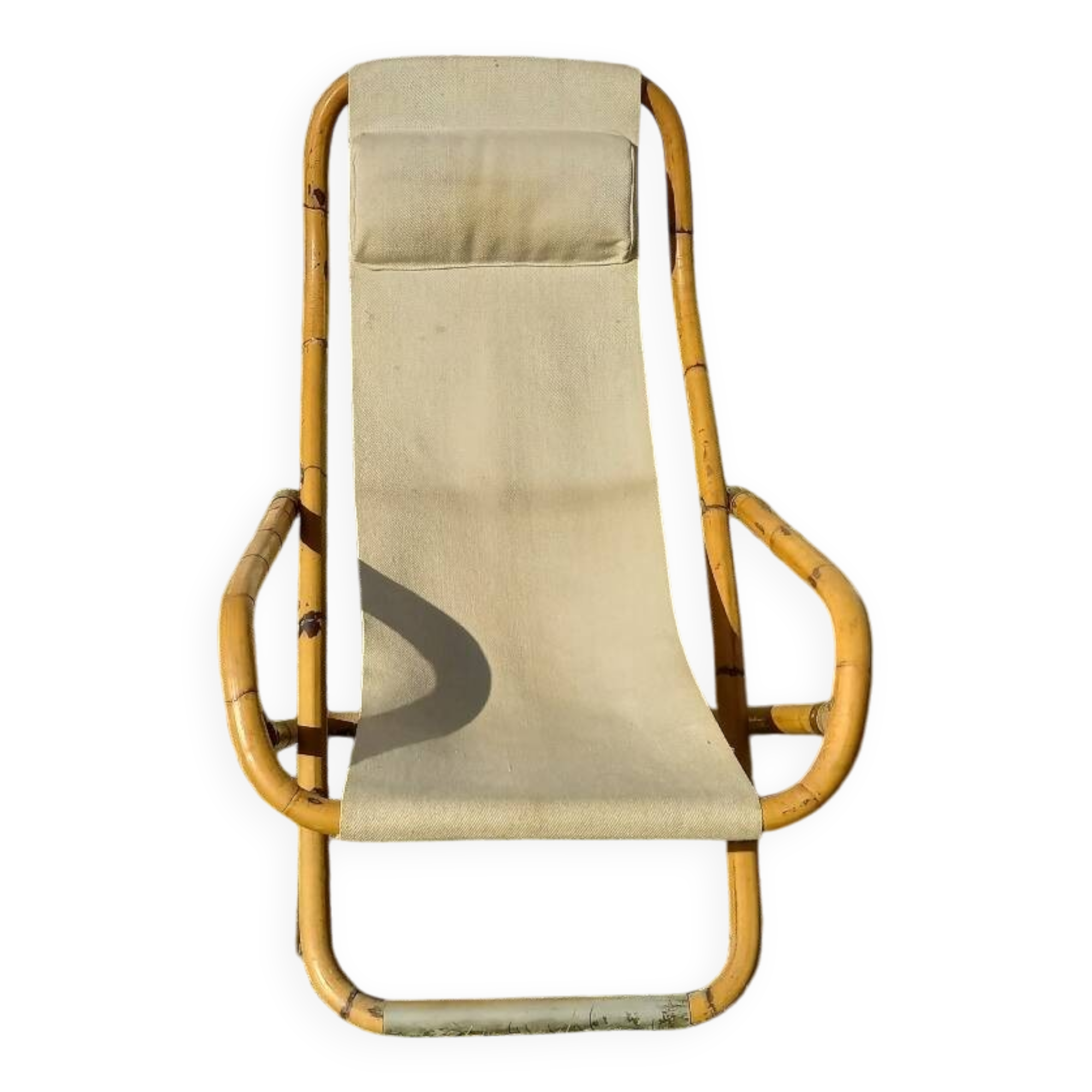 Bamboo lounge chair