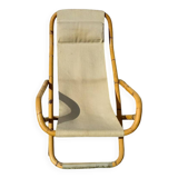 Chaise longue bambou