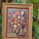 Nature morte, peinture à l'huile  "Bouquet de fleurs"