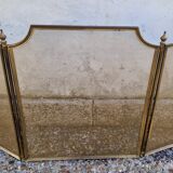 Vintage Brass Fire Screen