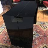Roche bobois extendable console black lacquered 4 extensions