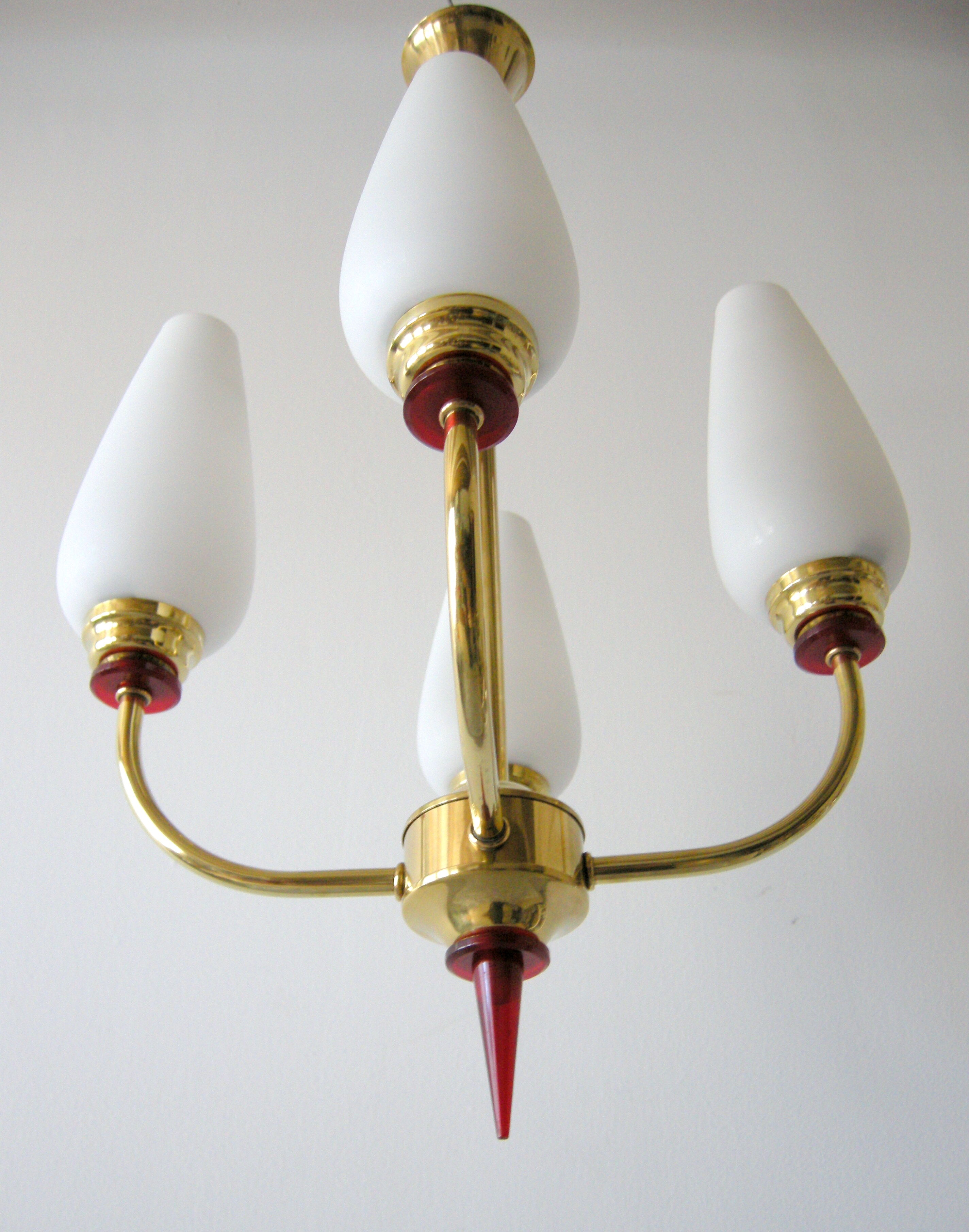 Vintage chandelier 1950