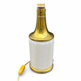 Murano lamp ied Italy vintage glass and golden brass Fabbian