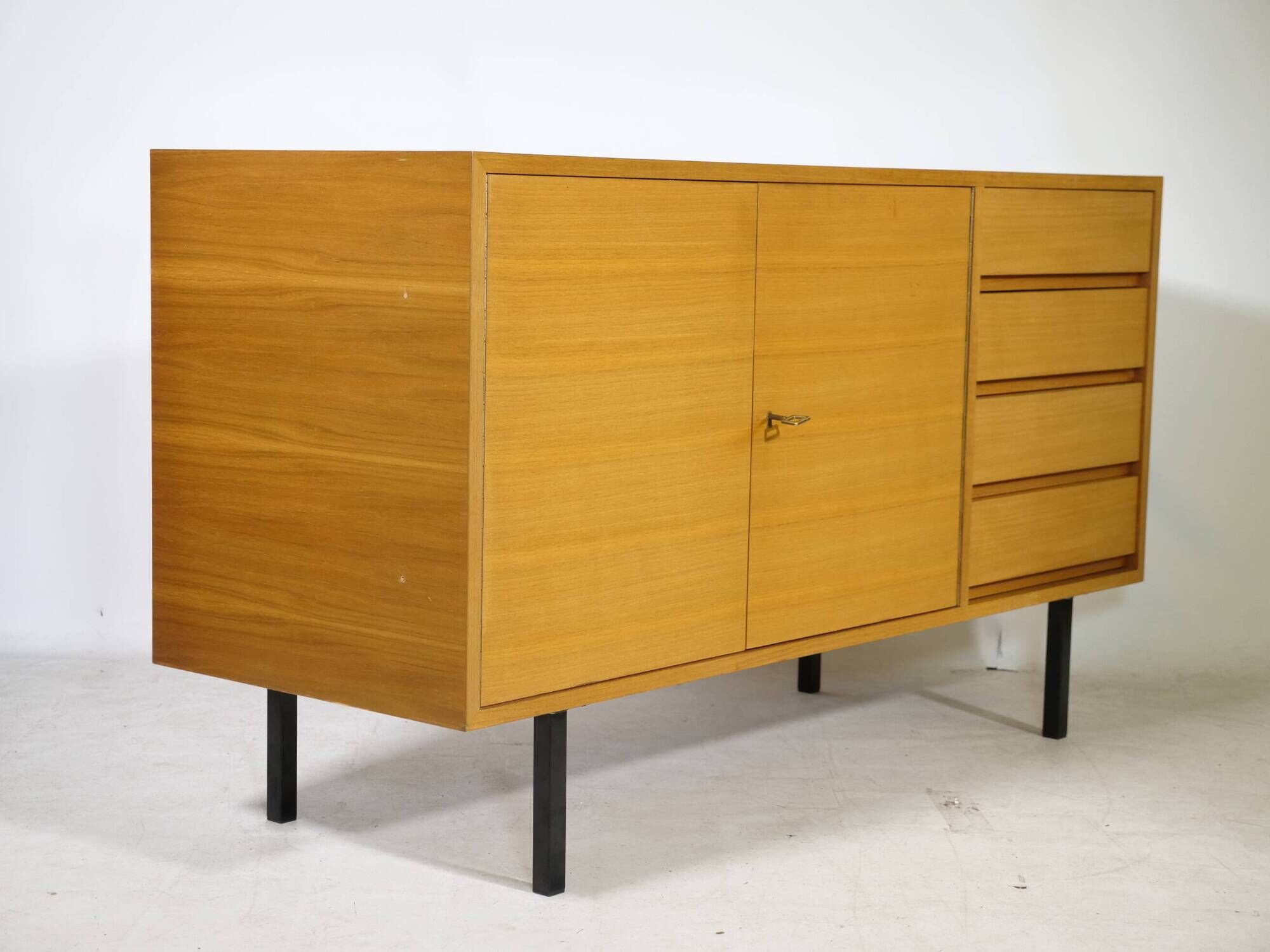 Mid Century Sideboard in Walnut by Ernst Martin Dettinger for Bormann 1960s