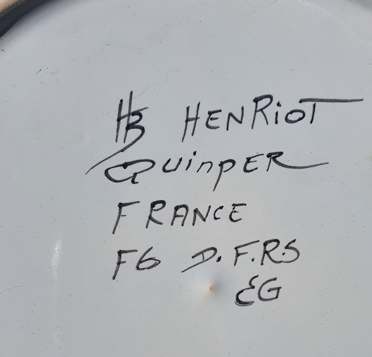 Henriot plates