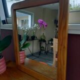 Vintage pine mirror