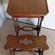 1900s oak desk with interior paint