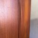Vintage Scandinavian wardrobe in teak