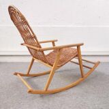 Rocking-chair rattan