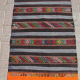 3x5 Anatolian Kilim rug - Geometric design Kilim handmade rugs