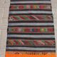 Tapis Kilim anatolien 3x5 - Tapis Kilim à motif géométrique faits main