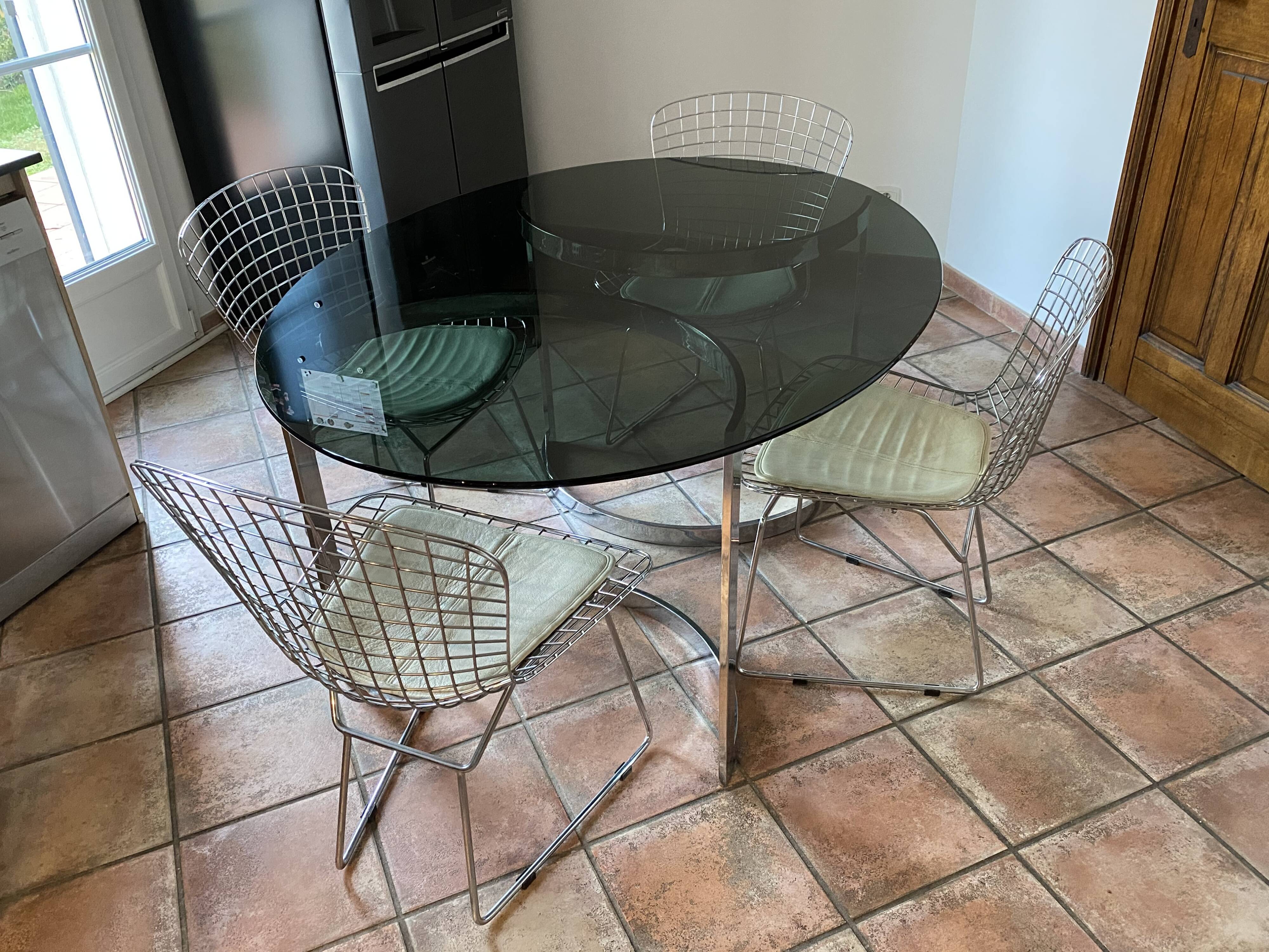 Boris Tabacoff oval table for Roche Bobois 1970