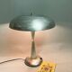 Aluminium mushroom table desk lamp mid century