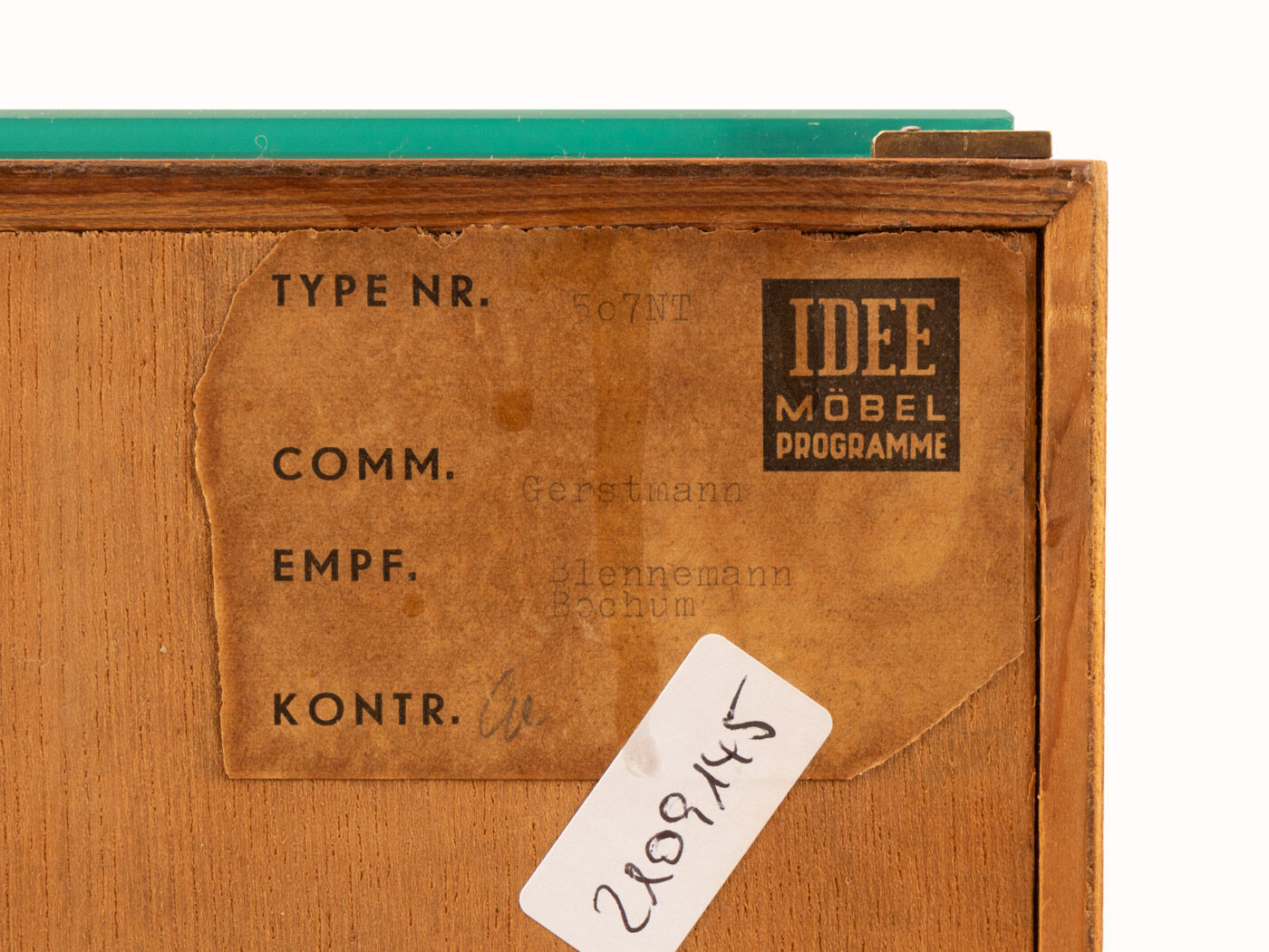 1950s Bedside Tables, Oldenburger Möbelwerkstätten