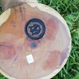 Wooden foot lamp