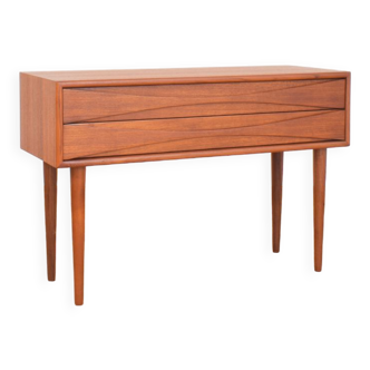 Mid-century teak triennale chest of drawers by arne vodder for sibast, 1950s