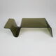 Table d appoint en plexiglas fumé 1970