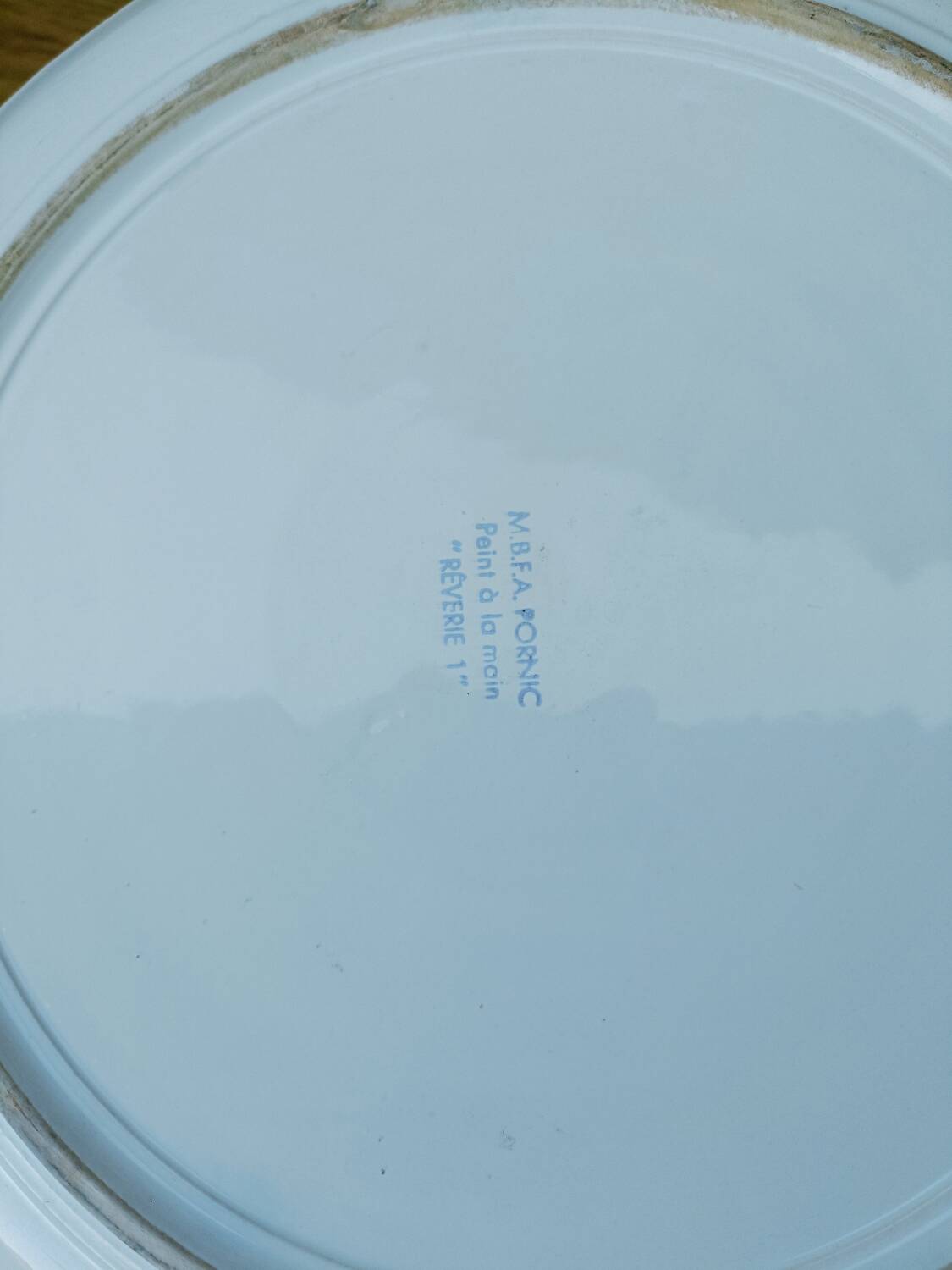 Vintage MBFA Pornic dish