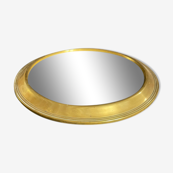 Plateau miroir rond