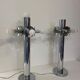 Large pair of Space Age lamps