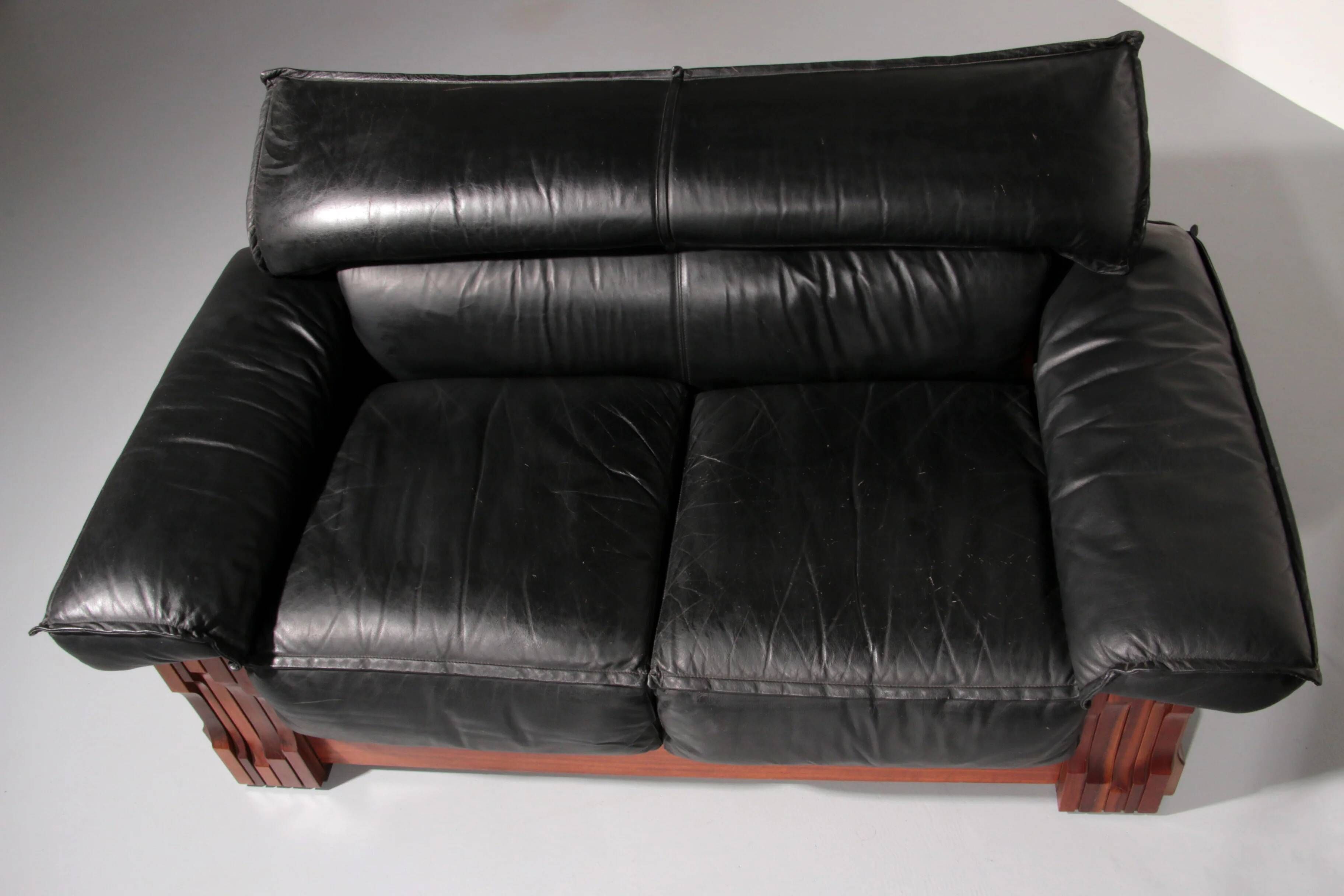 Luciano Frigerio 'Model Norman' two-seater piano bench