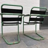 Set de 2 chaises de jardin par Hoste Huub, 1930s