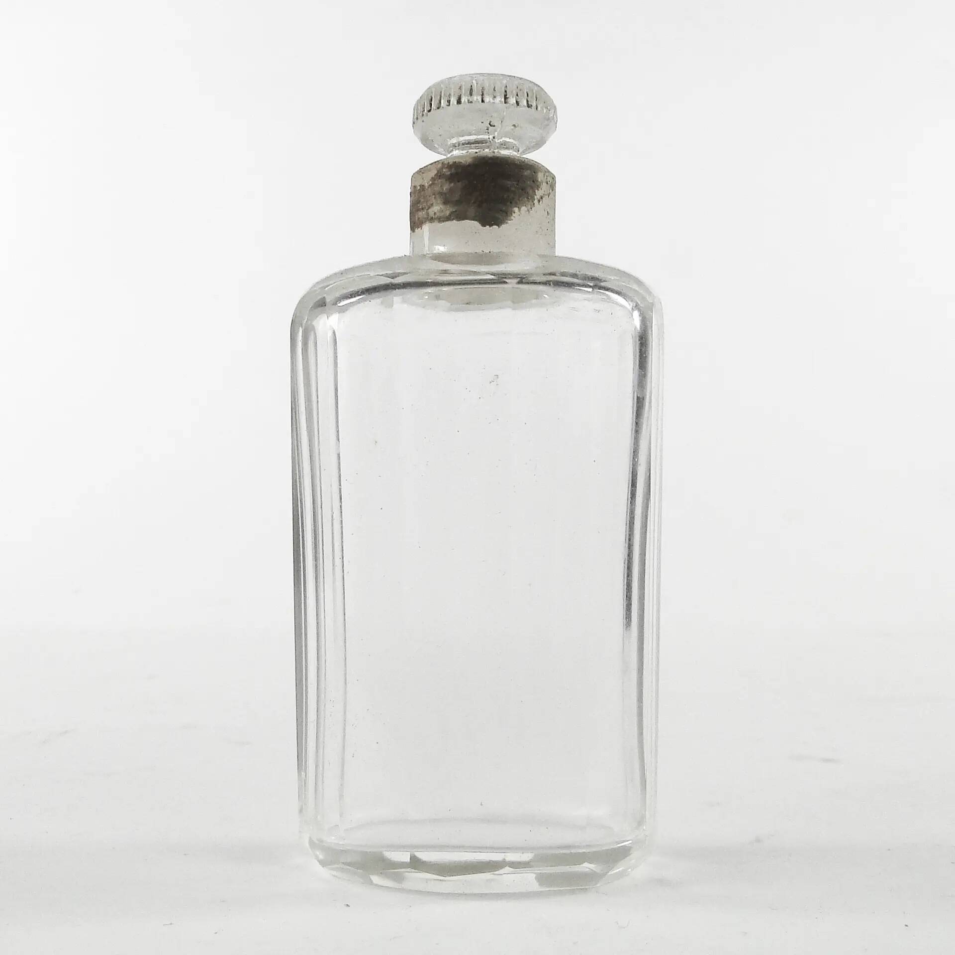 Art Deco perfume bottle, crystal, France, 1930s