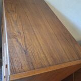 Danish teak chest of drawers by Borge Dam, 1960s